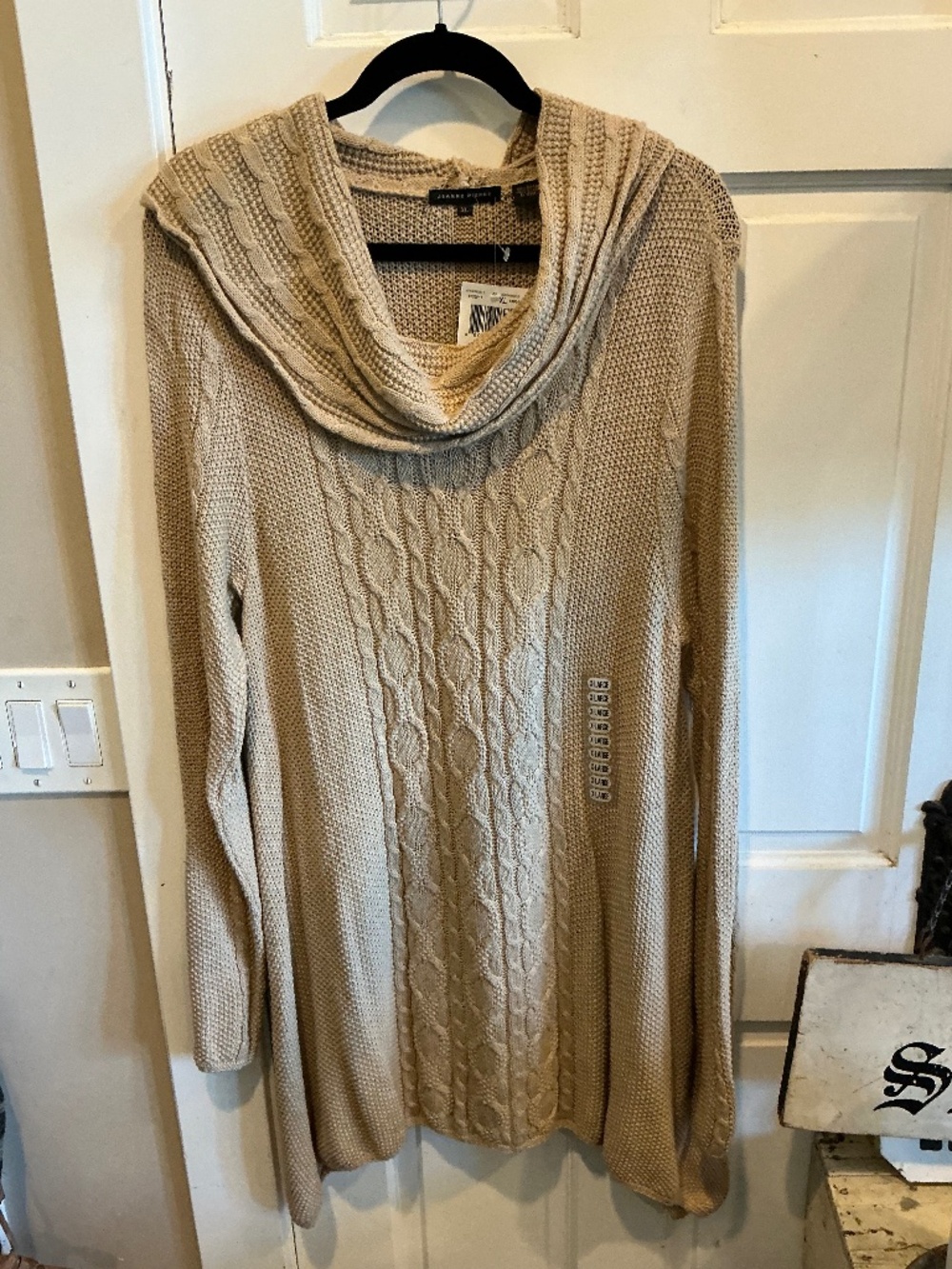 Jeanne Pierre pullover knitted sweater! Brand new with tags! Size xl